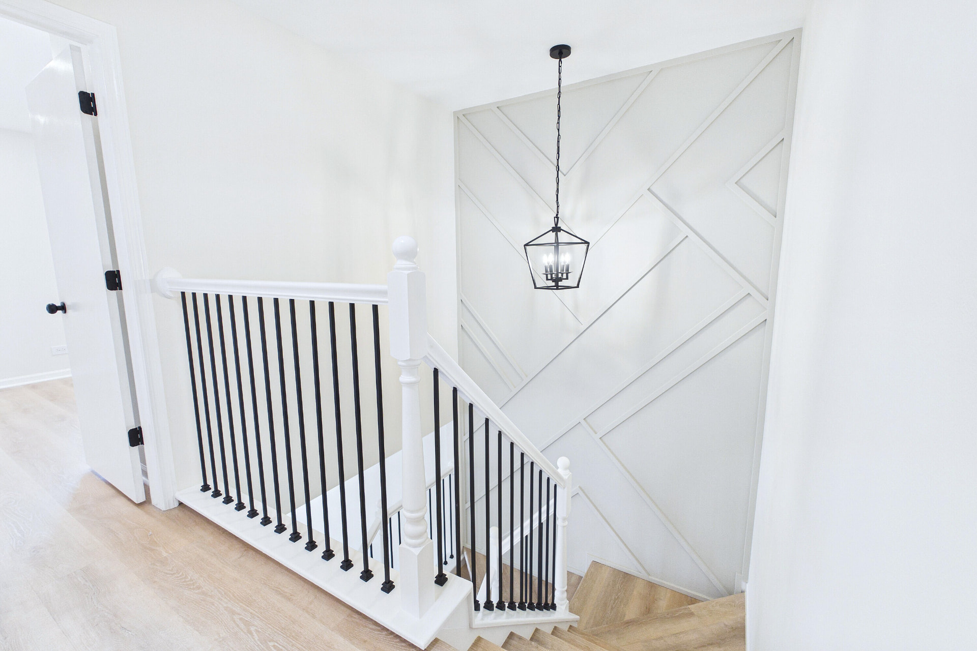 Charlotte after photo: Stairwell & upper landing