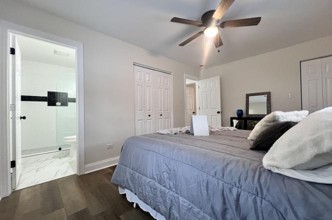 Winchester after photo: Primary suite with private bath
