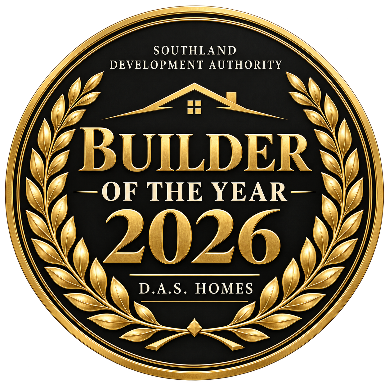 2026 Southland Development Authority Builder of the Year award badge
