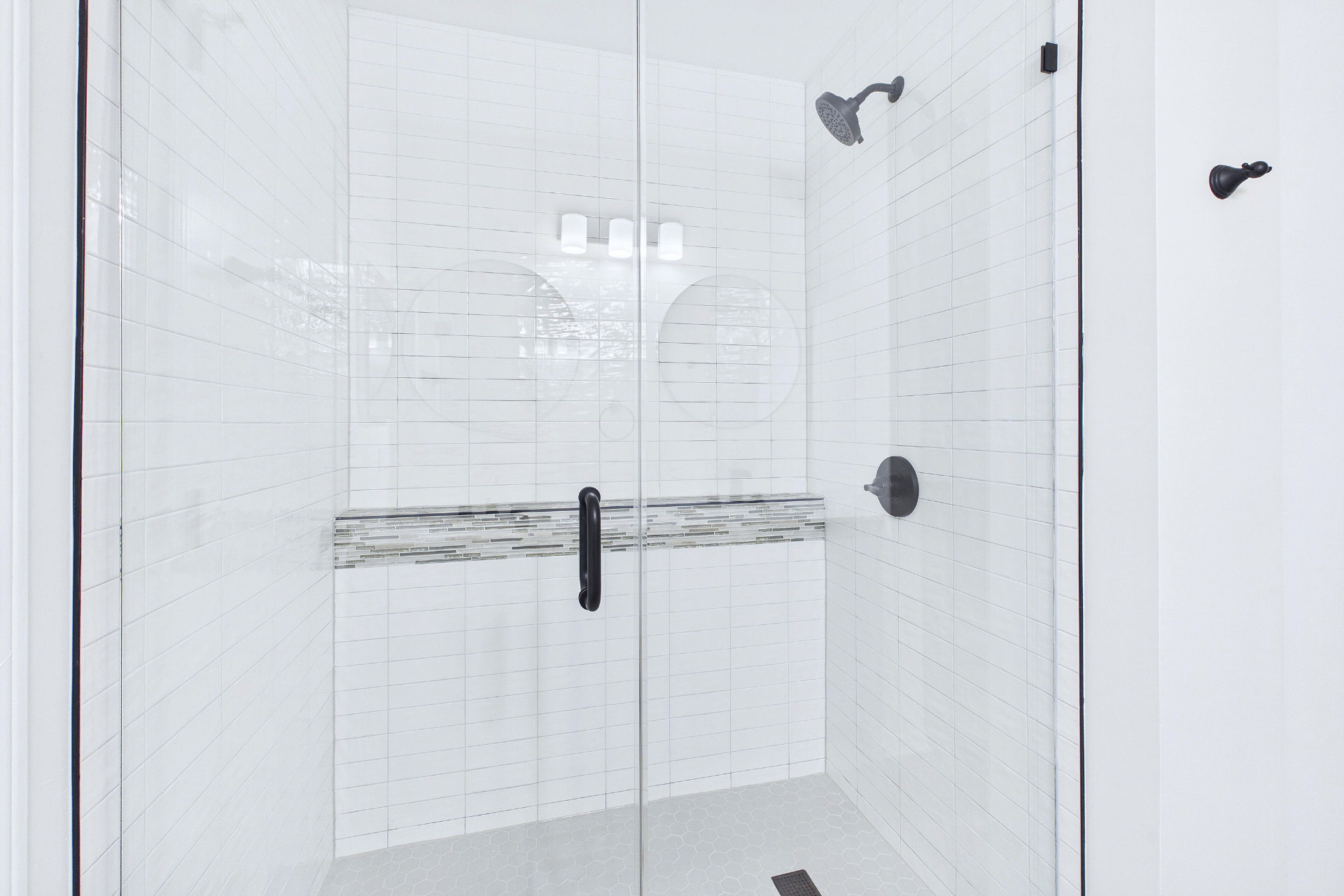 Charlotte after photo: Walk-in shower