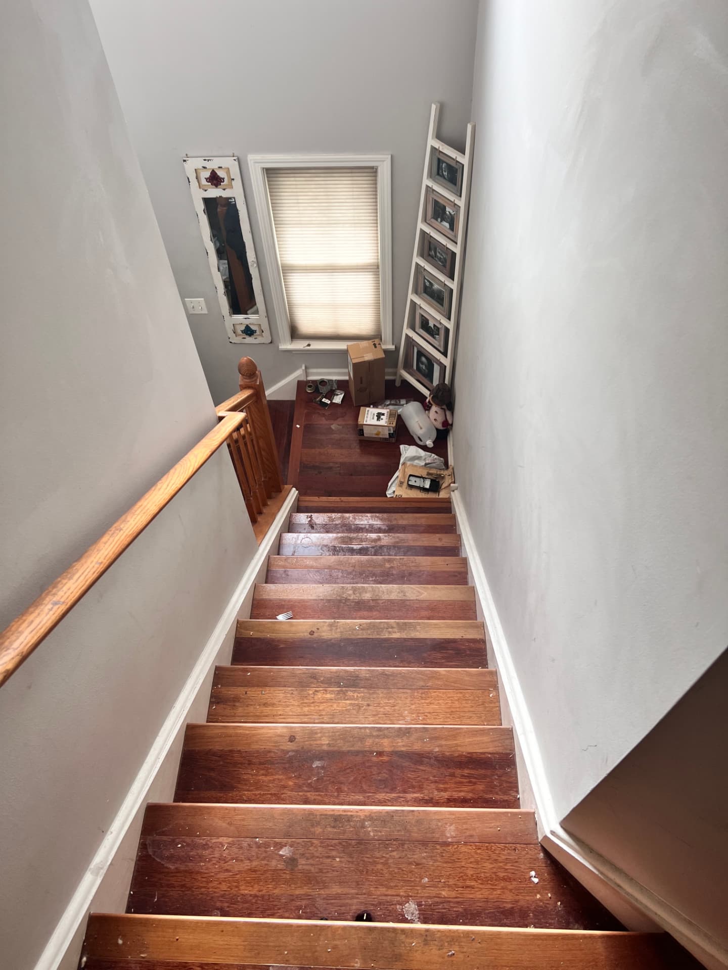 Rutland before photo: Staircase